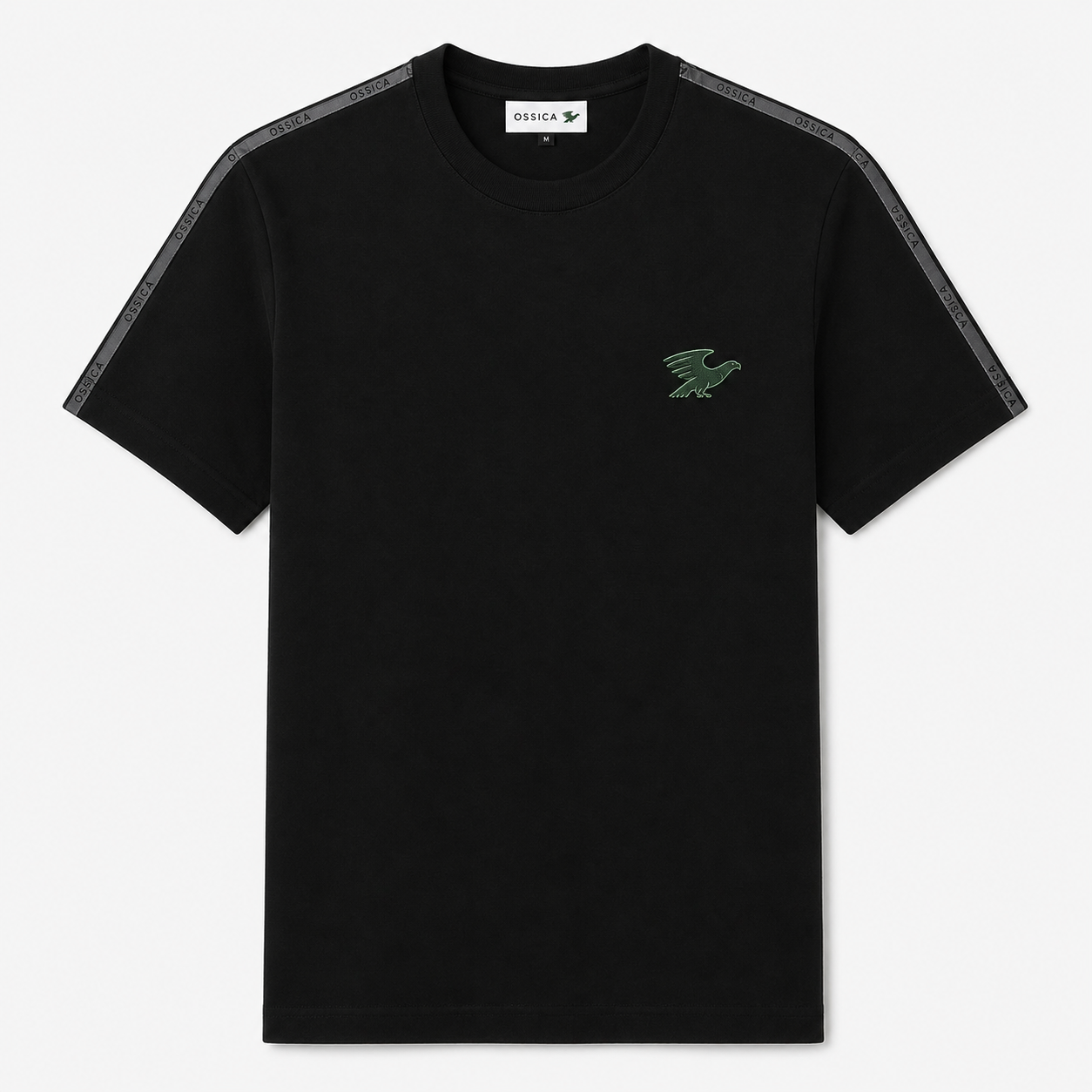 OSSICA Icon Eagle T-Shirt – Black Core Edition